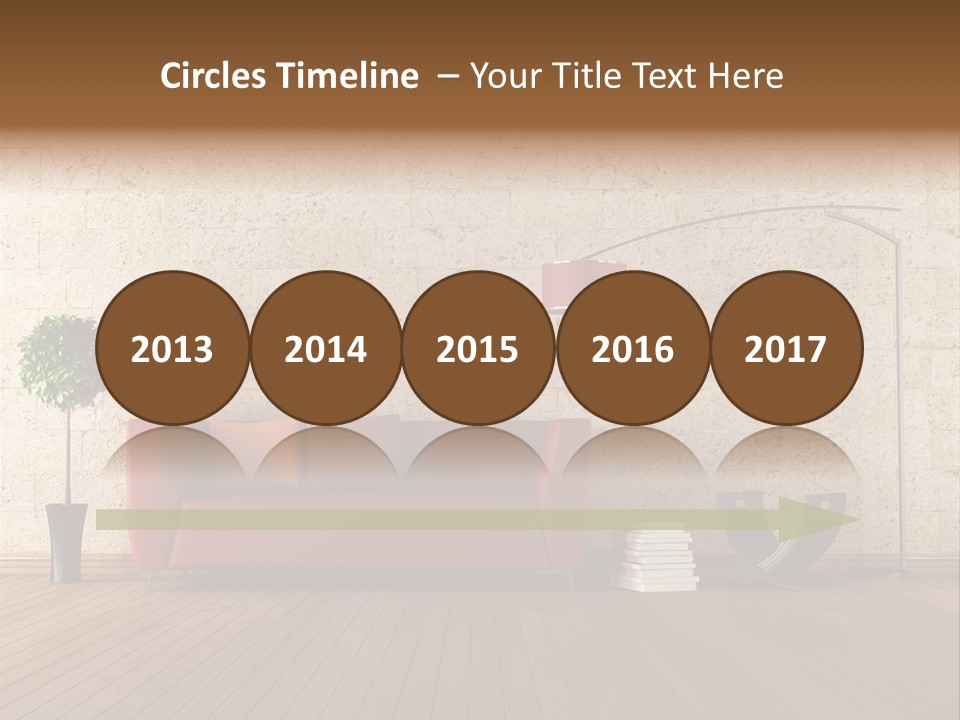 Stone Style Wooden PowerPoint Template