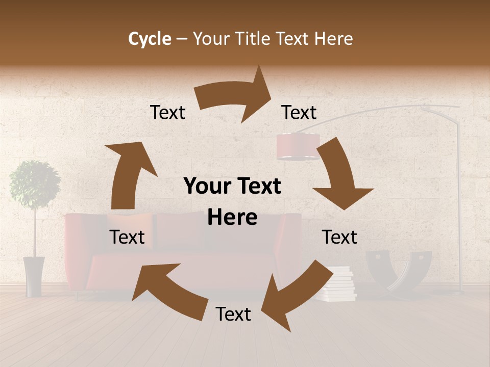 Stone Style Wooden PowerPoint Template