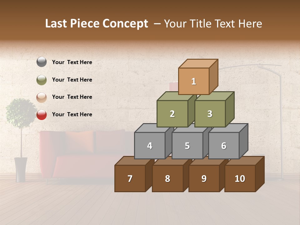 Stone Style Wooden PowerPoint Template