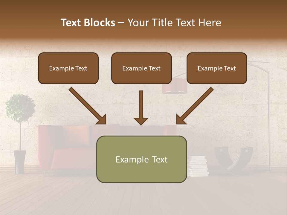 Stone Style Wooden PowerPoint Template