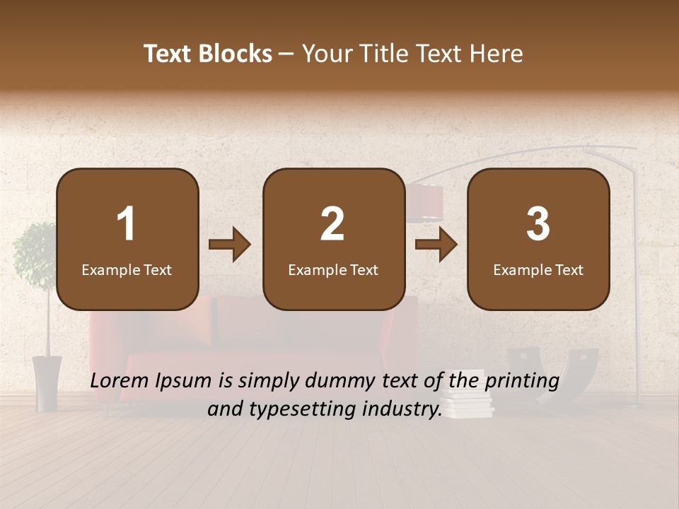 Stone Style Wooden PowerPoint Template