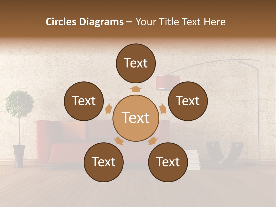 Stone Style Wooden PowerPoint Template