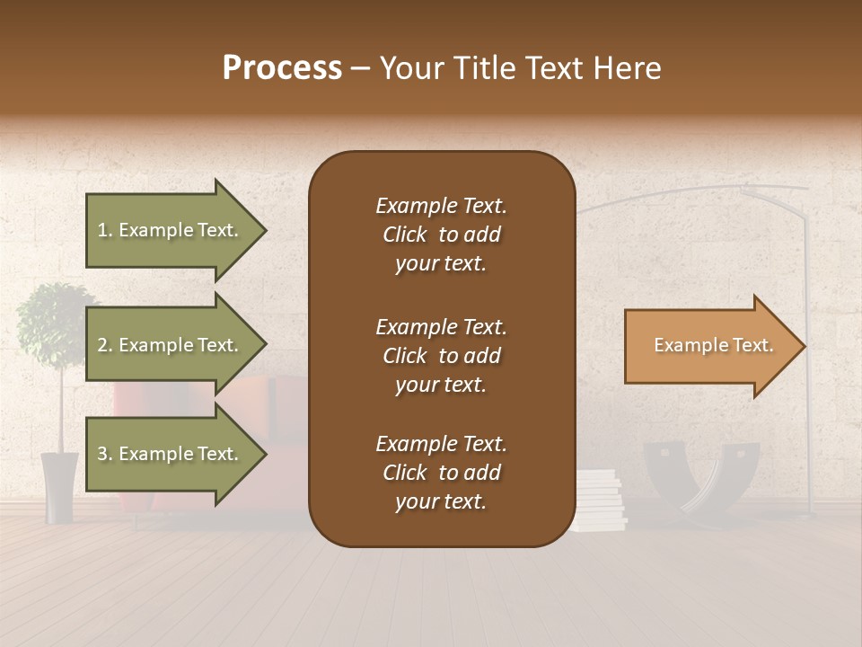 Stone Style Wooden PowerPoint Template