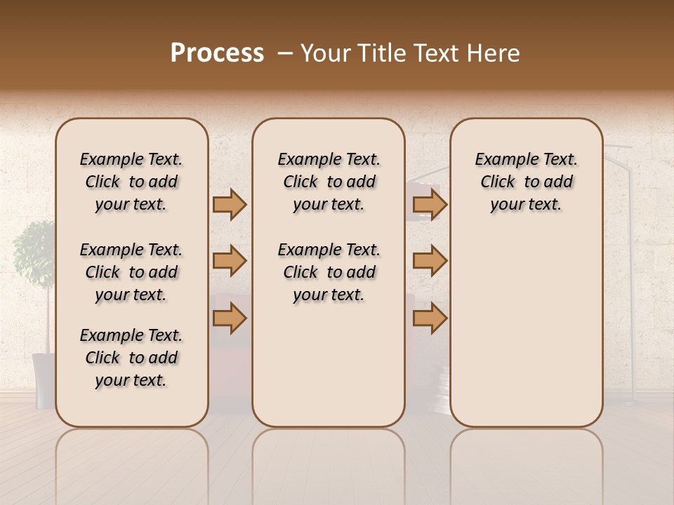 Stone Style Wooden PowerPoint Template