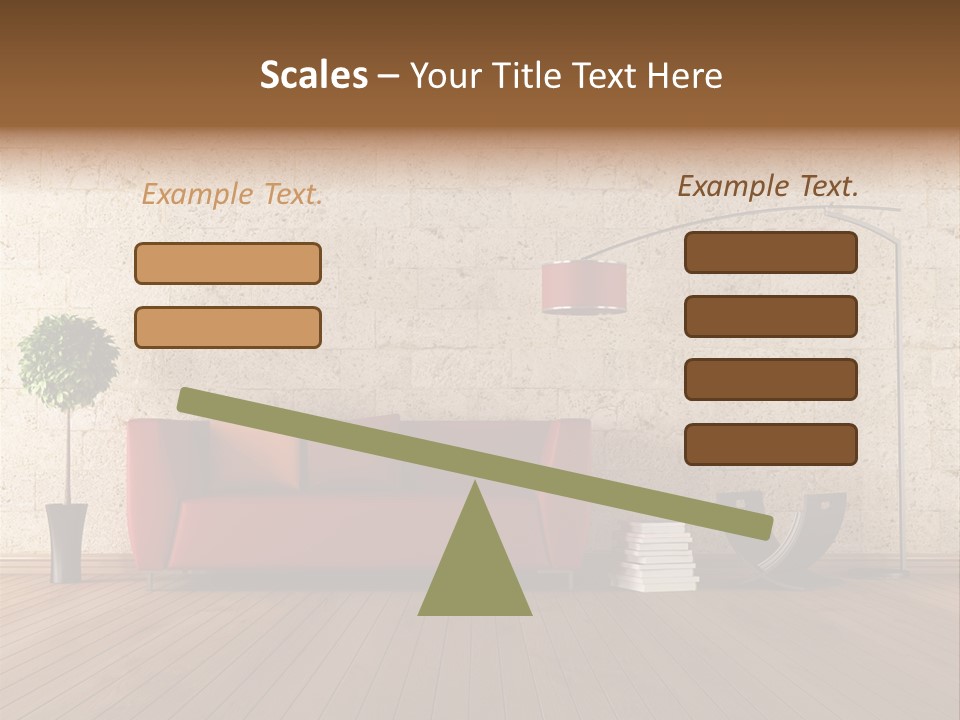 Stone Style Wooden PowerPoint Template