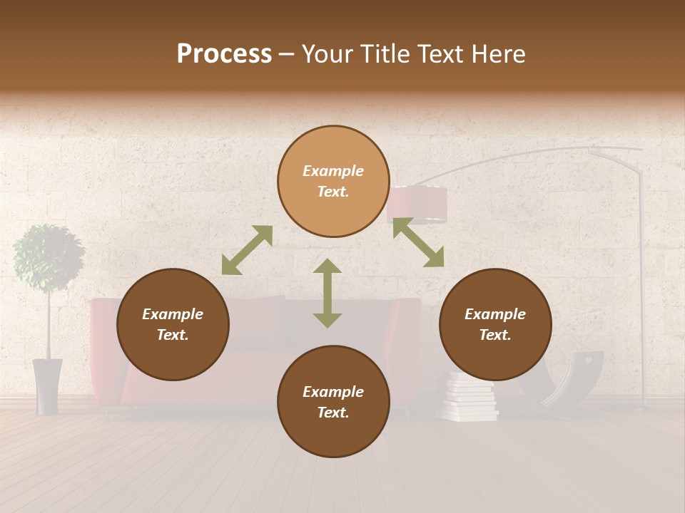 Stone Style Wooden PowerPoint Template