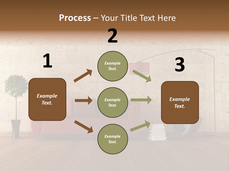 Stone Style Wooden PowerPoint Template