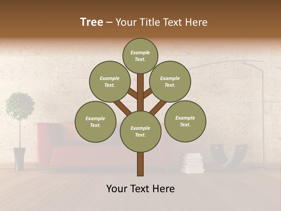 Stone Style Wooden PowerPoint Template