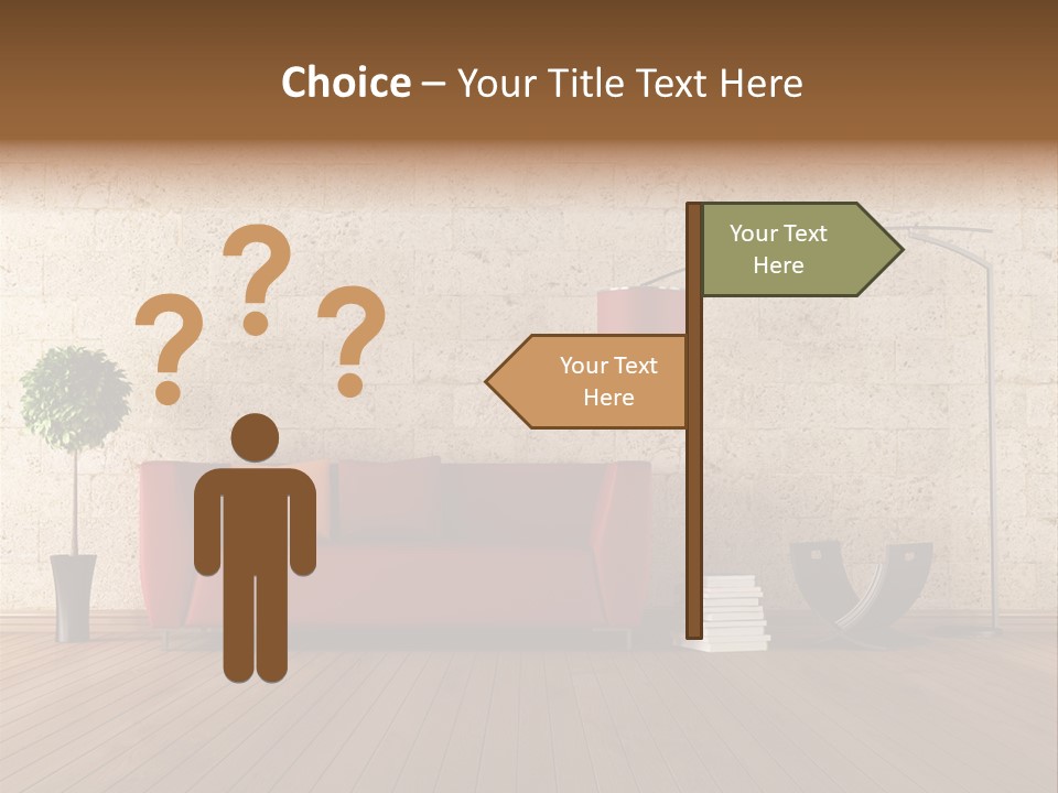 Stone Style Wooden PowerPoint Template