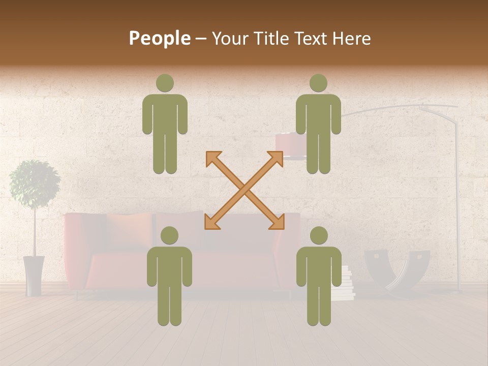 Stone Style Wooden PowerPoint Template