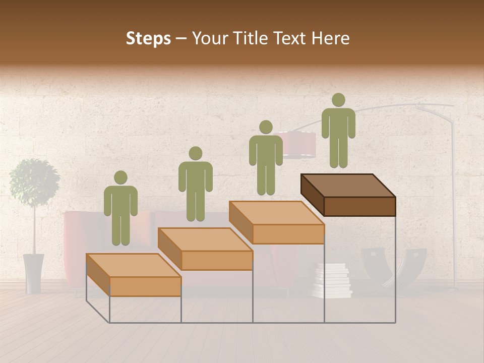 Stone Style Wooden PowerPoint Template