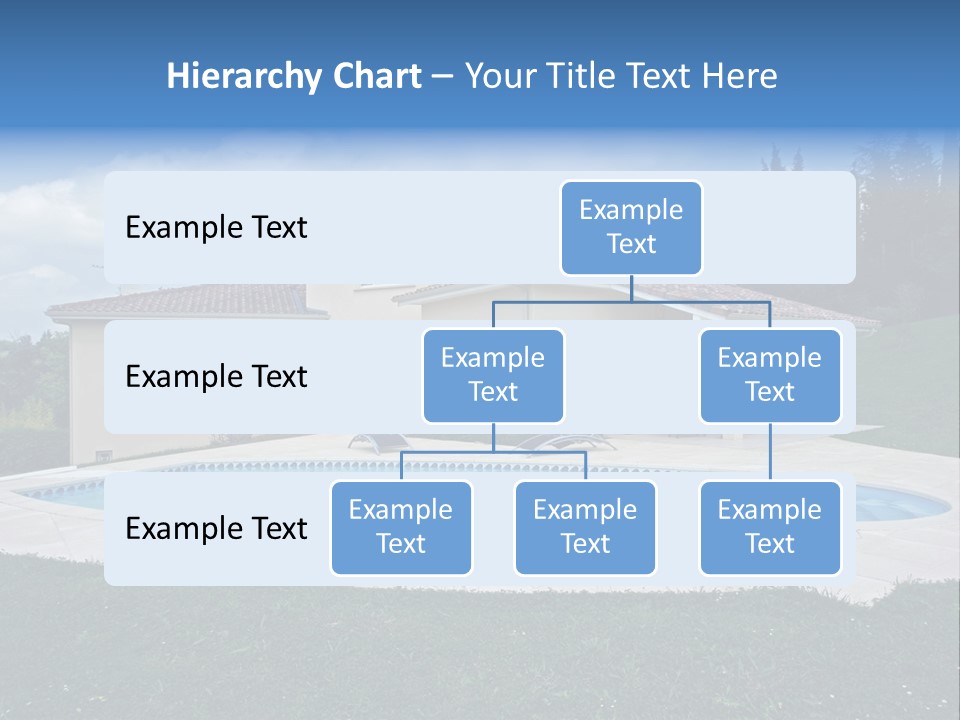Wellness Financial Blue PowerPoint Template