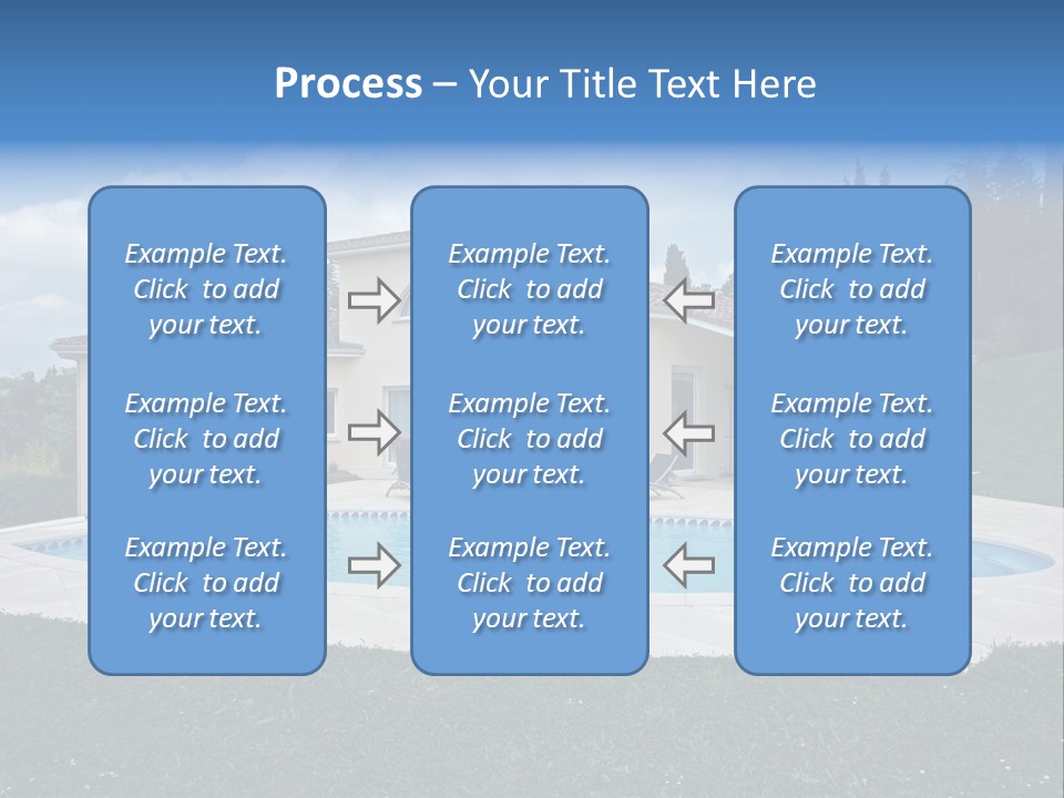 Wellness Financial Blue PowerPoint Template