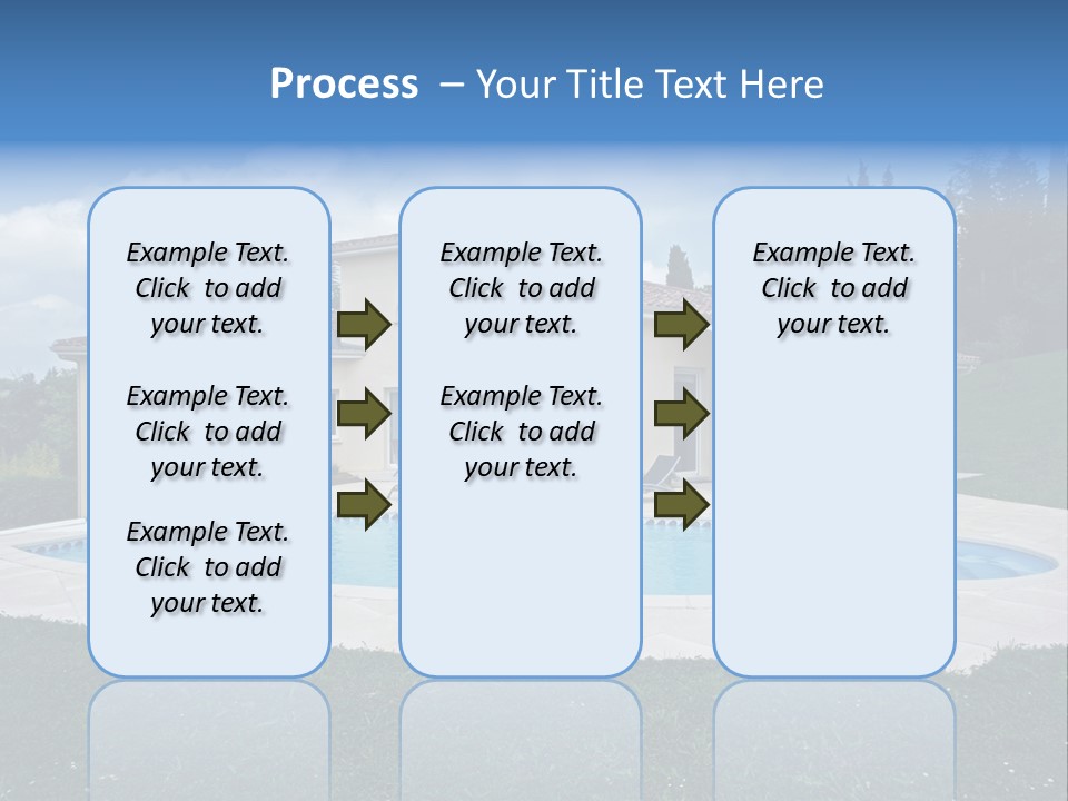 Wellness Financial Blue PowerPoint Template