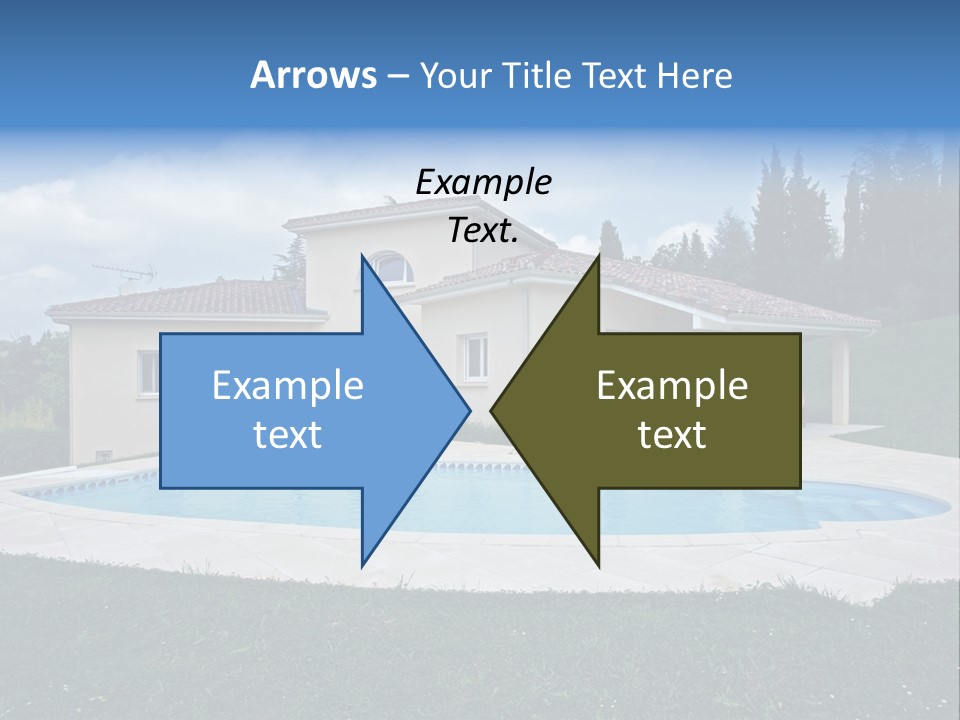 Wellness Financial Blue PowerPoint Template