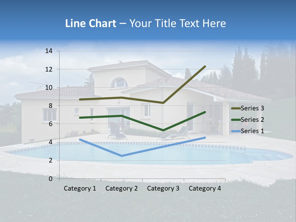 Wellness Financial Blue PowerPoint Template