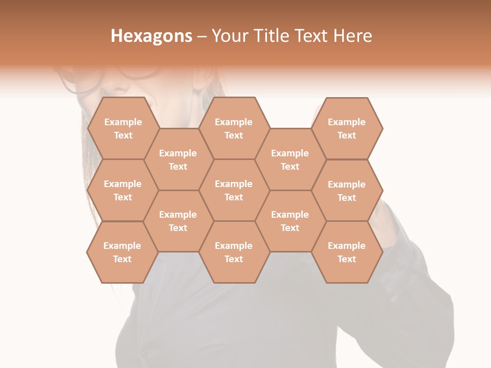 Grin Woman Complexion PowerPoint Template