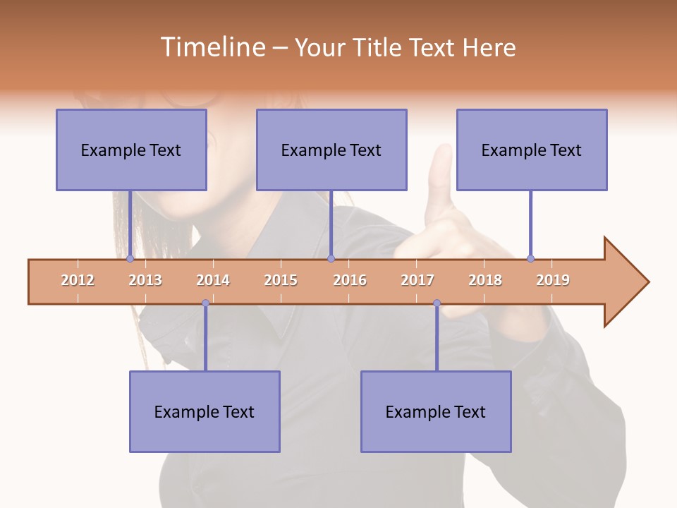 Grin Woman Complexion PowerPoint Template