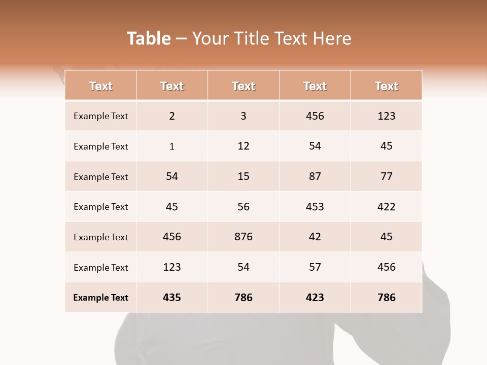 Grin Woman Complexion PowerPoint Template