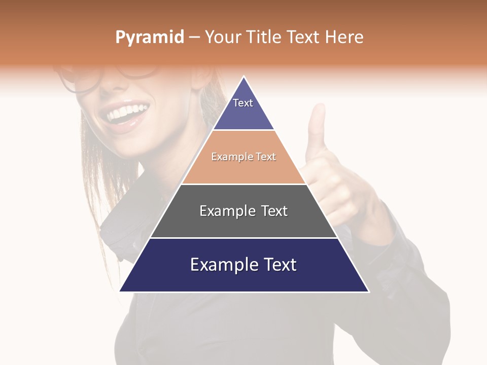 Grin Woman Complexion PowerPoint Template