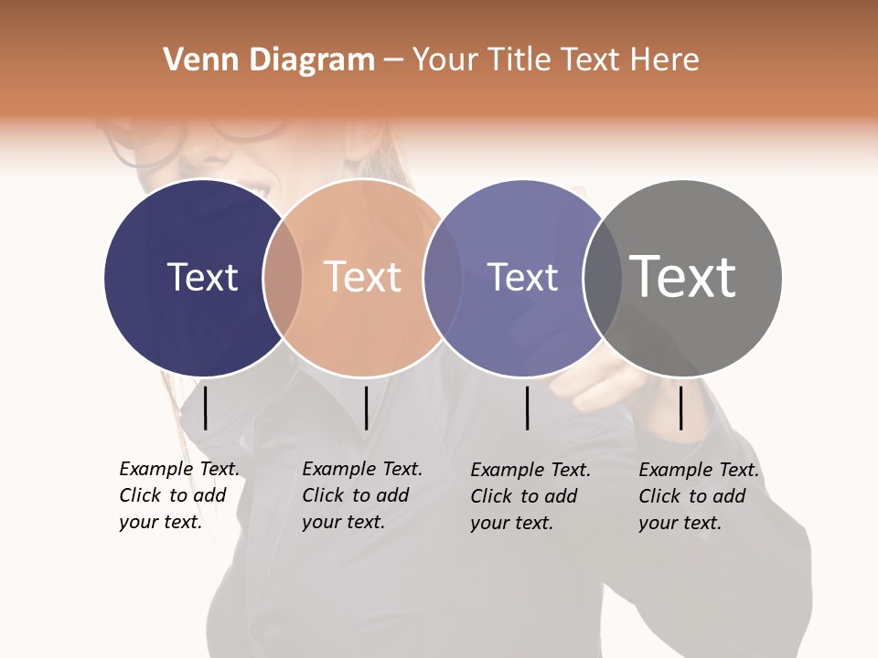 Grin Woman Complexion PowerPoint Template