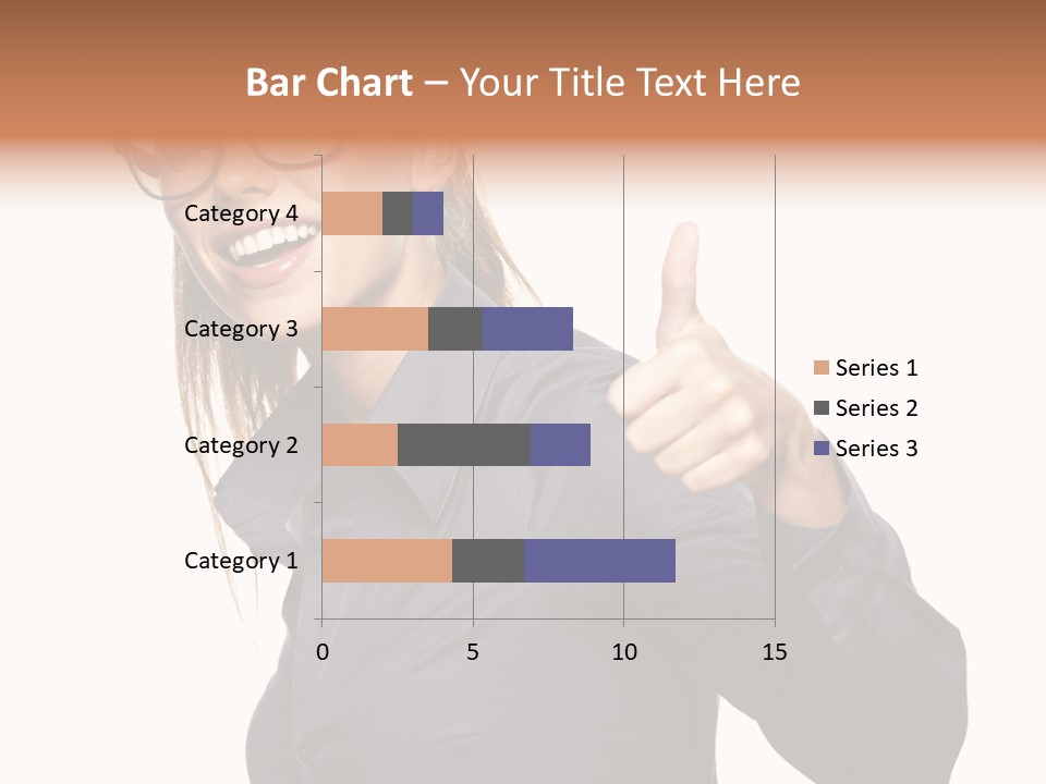 Grin Woman Complexion PowerPoint Template