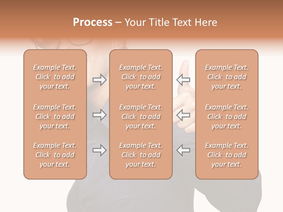 Grin Woman Complexion PowerPoint Template