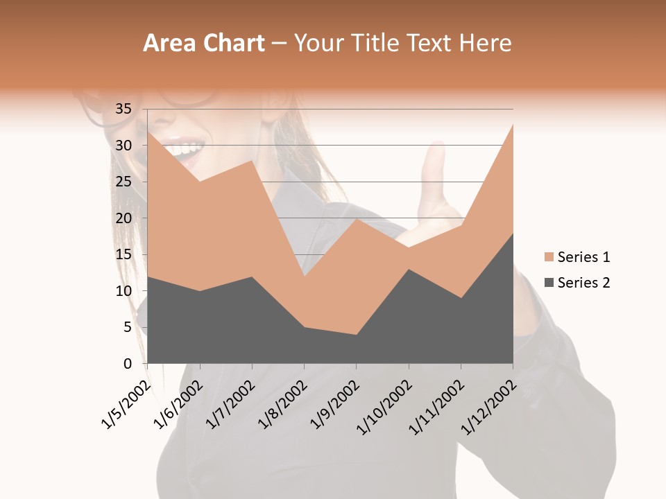 Grin Woman Complexion PowerPoint Template