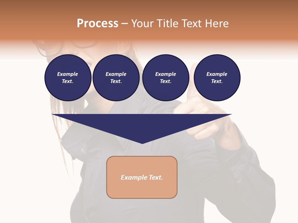 Grin Woman Complexion PowerPoint Template