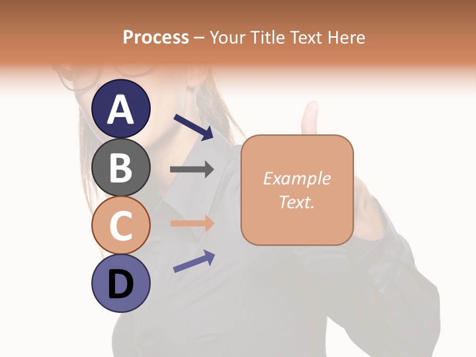 Grin Woman Complexion PowerPoint Template