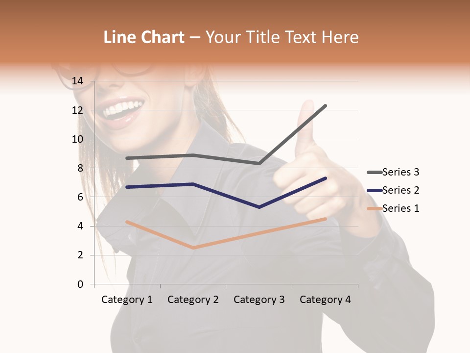 Grin Woman Complexion PowerPoint Template
