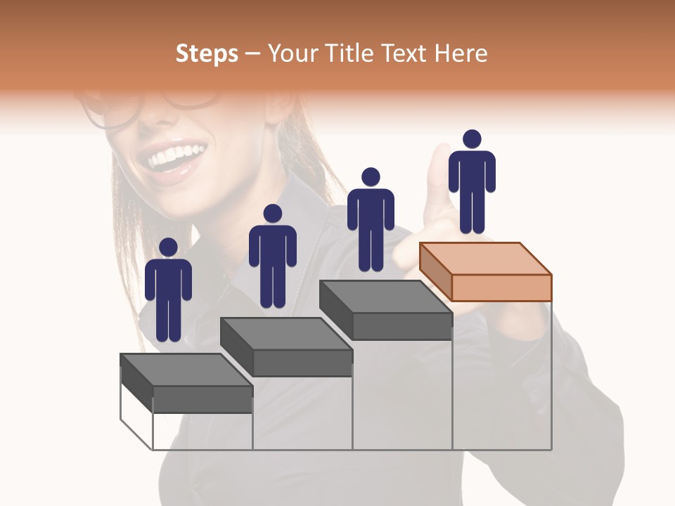 Grin Woman Complexion PowerPoint Template