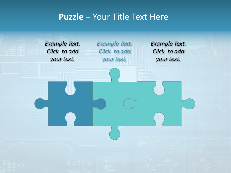 Device Communication Pattern PowerPoint Template