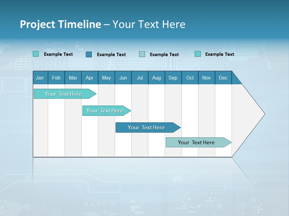 Device Communication Pattern PowerPoint Template