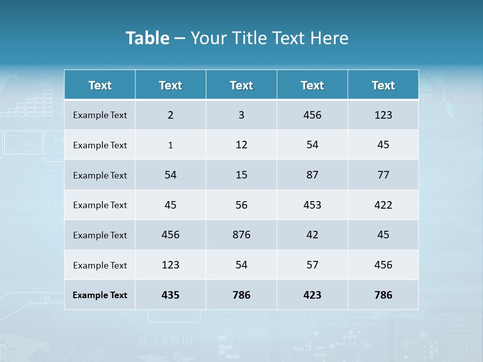 Device Communication Pattern PowerPoint Template