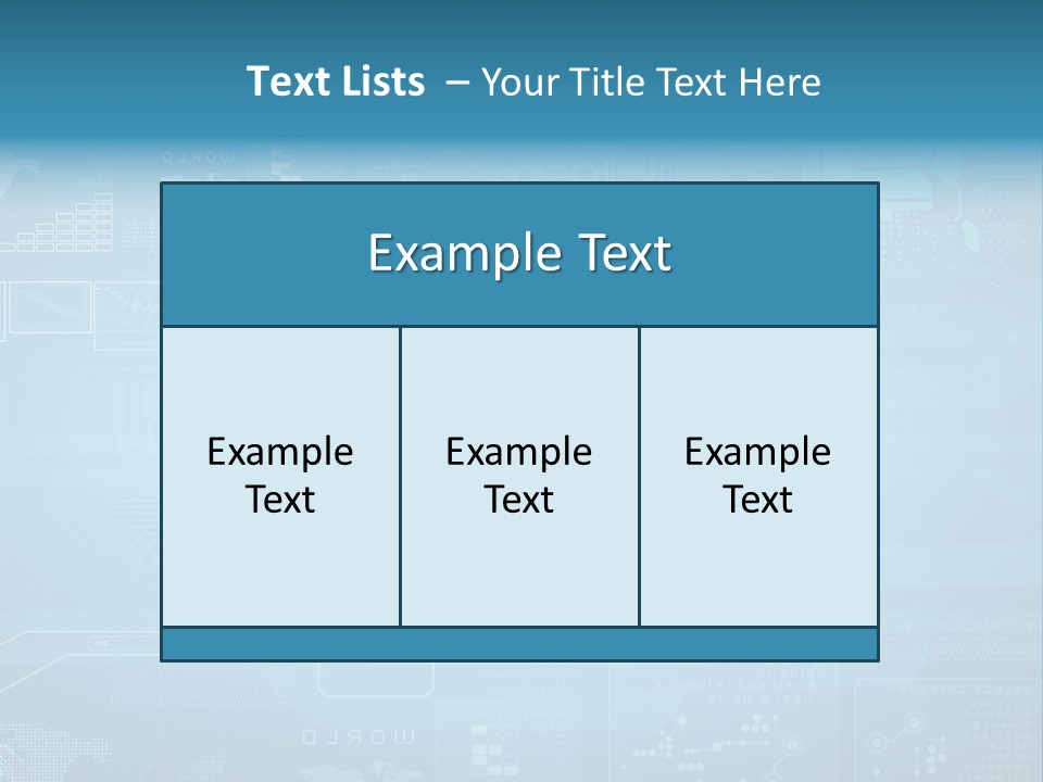 Device Communication Pattern PowerPoint Template