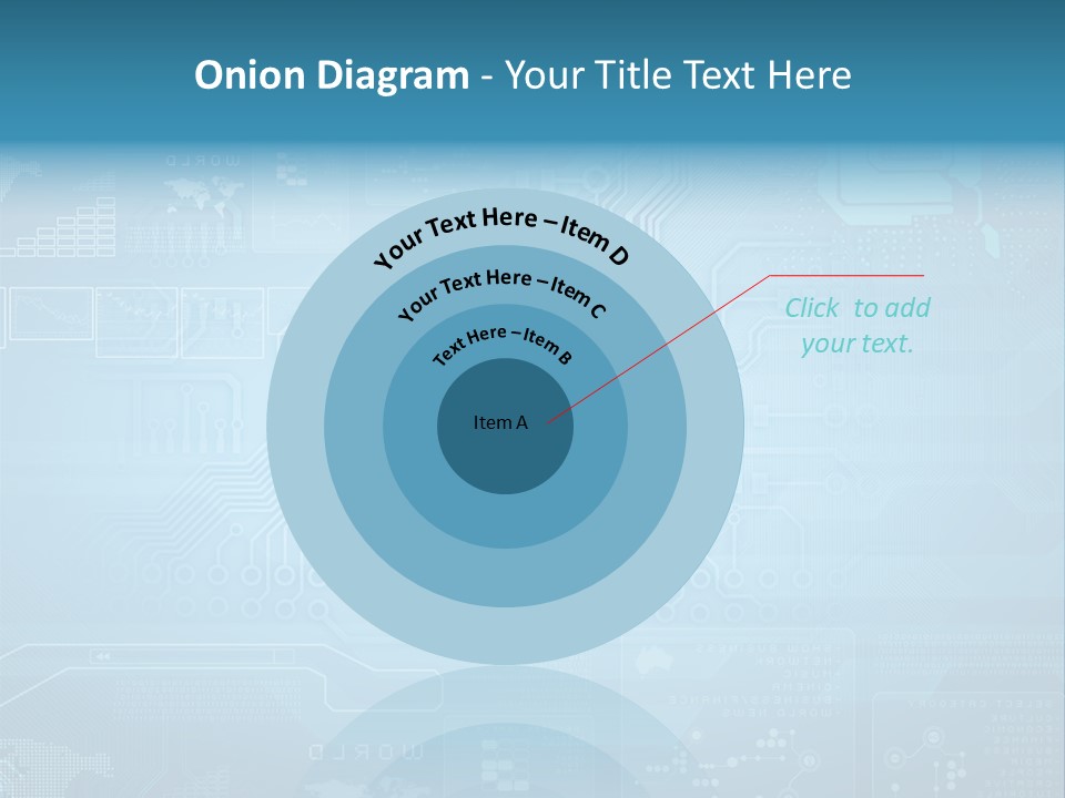 Device Communication Pattern PowerPoint Template