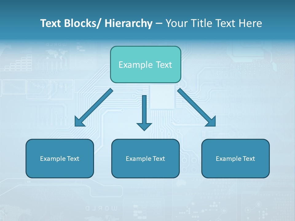 Device Communication Pattern PowerPoint Template