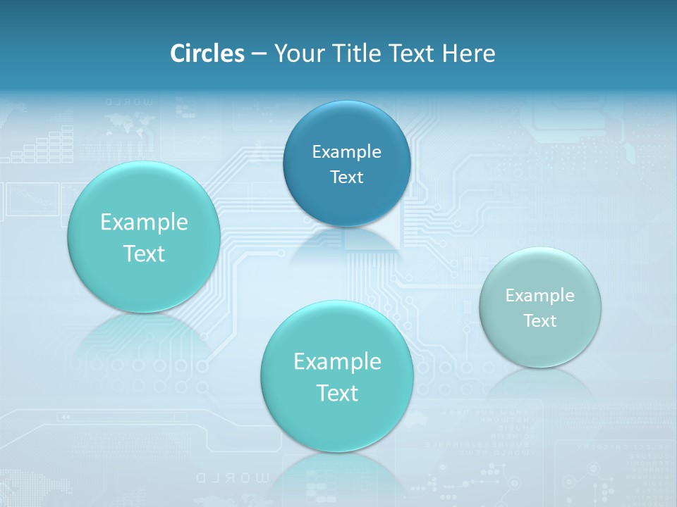 Device Communication Pattern PowerPoint Template