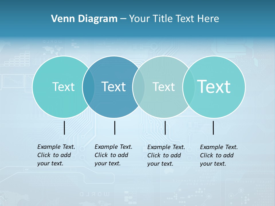 Device Communication Pattern PowerPoint Template