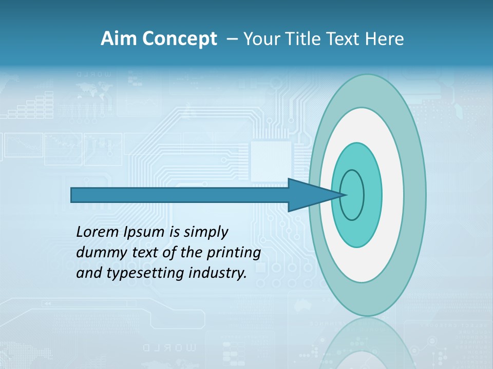 Device Communication Pattern PowerPoint Template