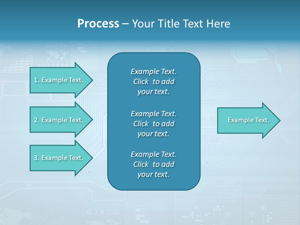 Device Communication Pattern PowerPoint Template