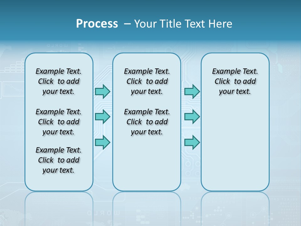Device Communication Pattern PowerPoint Template