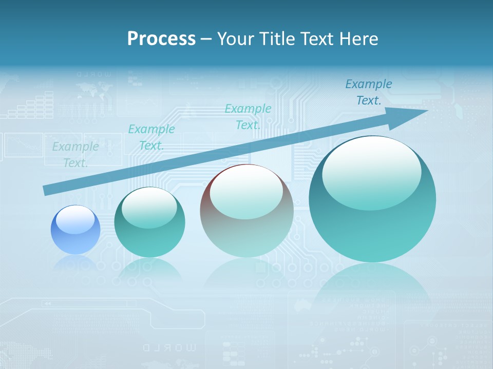 Device Communication Pattern PowerPoint Template