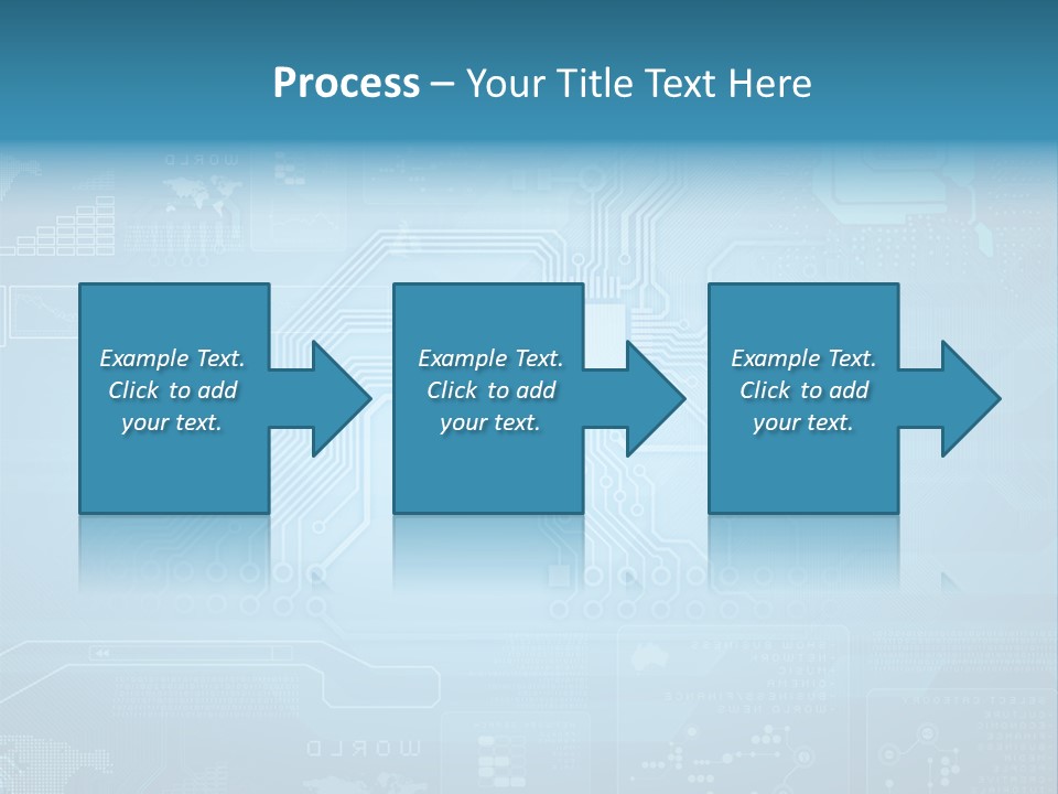 Device Communication Pattern PowerPoint Template
