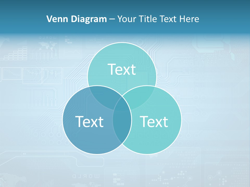 Device Communication Pattern PowerPoint Template