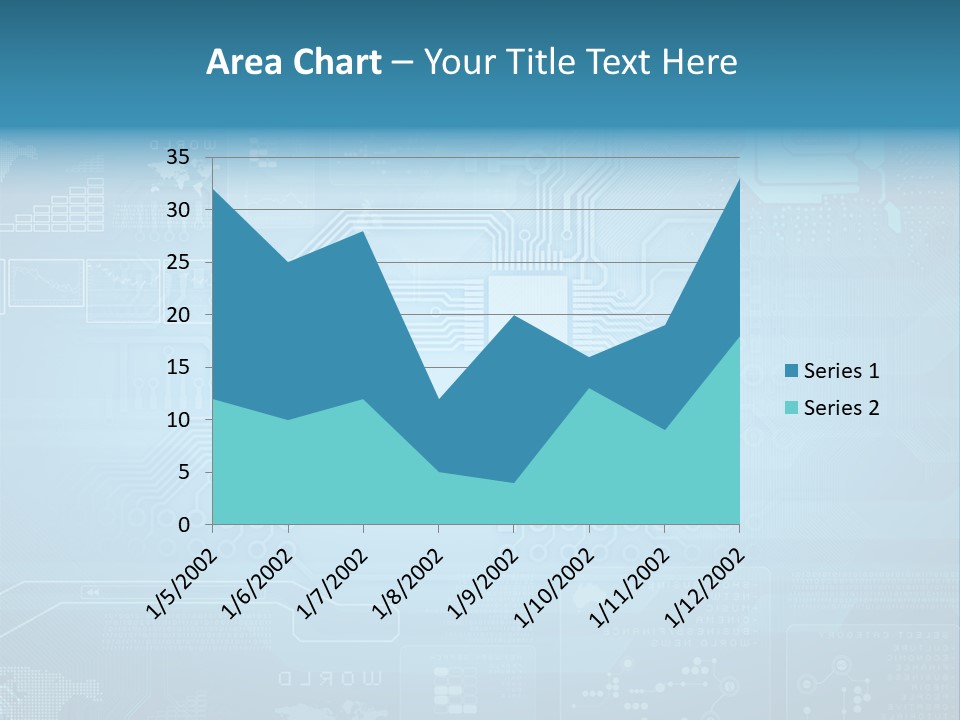 Device Communication Pattern PowerPoint Template
