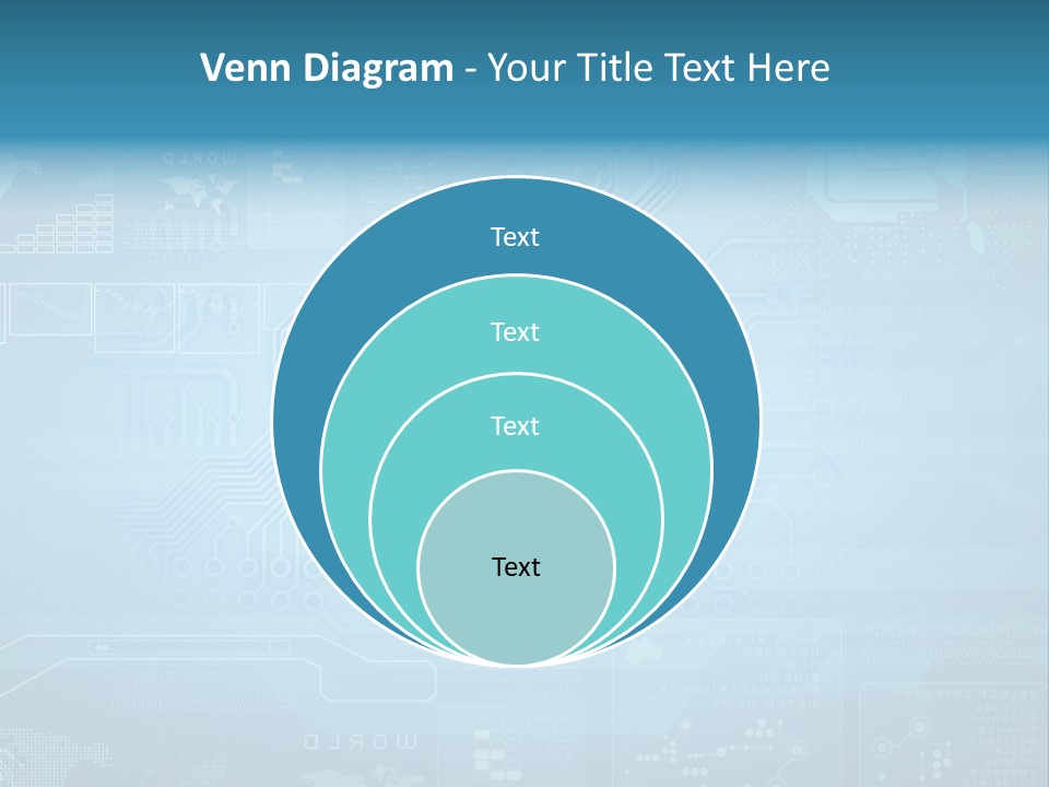 Device Communication Pattern PowerPoint Template