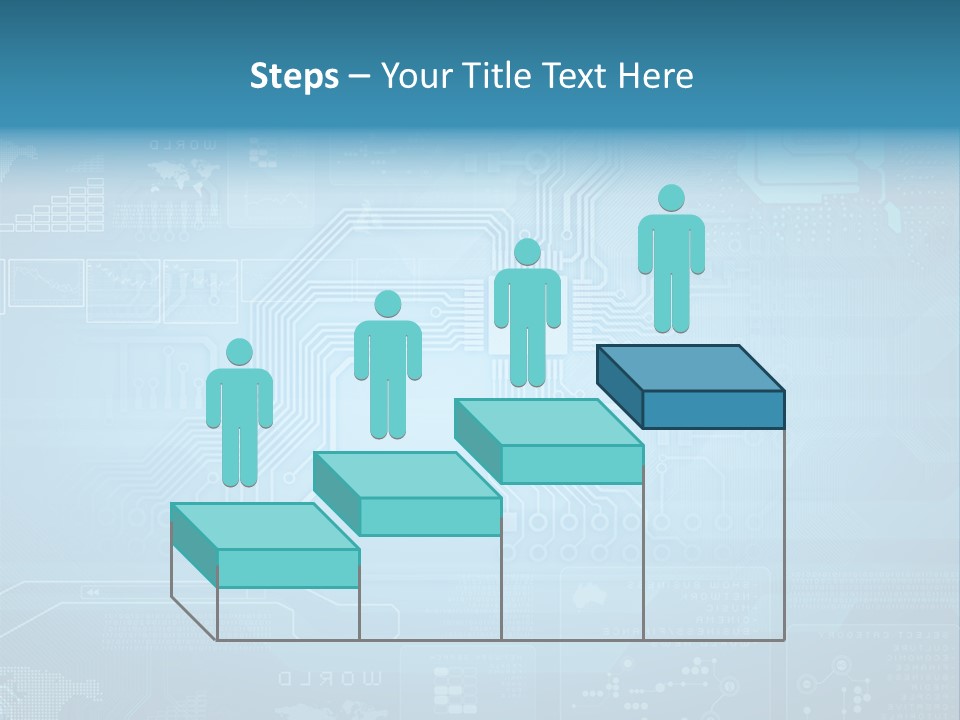Device Communication Pattern PowerPoint Template