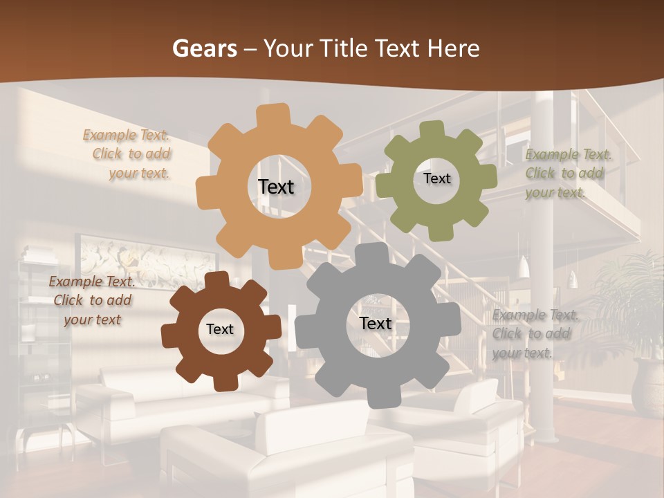 Futuristic Abstract Living PowerPoint Template